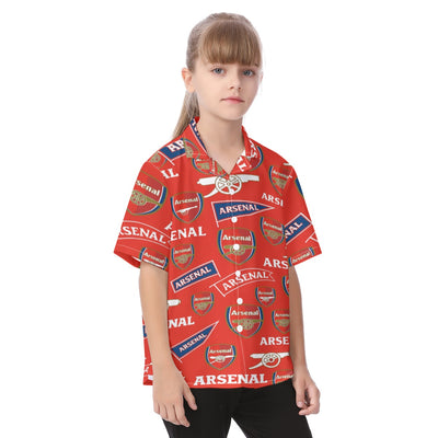 Arsenal Football Club Kid's Hawaiian Vacation Shirt