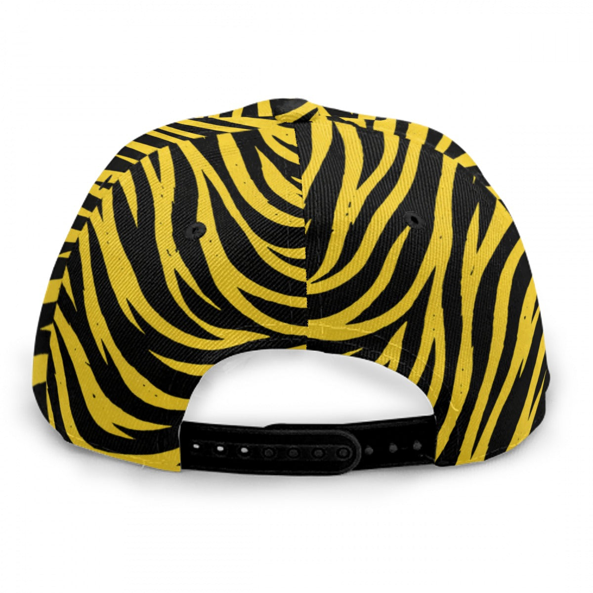 Pittsburgh Football Yellow Black Zebra Baseball Cap With Flat Brim