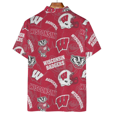 Wisconsin Madison Badgers Polo Shirt | 180GSM - Badgers football tee varsity sportswear product image 2.0