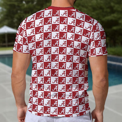 Alabama - Crimson Tide Eco-friendly Men's Short Sleeve T-shirt White varsity sports apparel