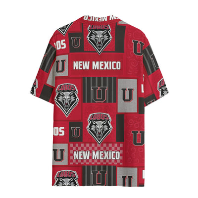 New Mexico Lobos Women's Hawaii Shirt | 120GSM White game day apparel
