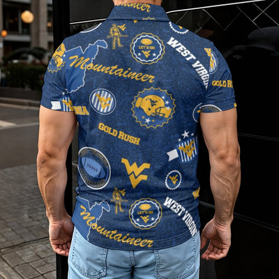 West Virginia Mountaineers Men's Polo Shirt