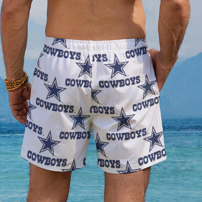 Dallas Cowboys Men's Beach Shorts
