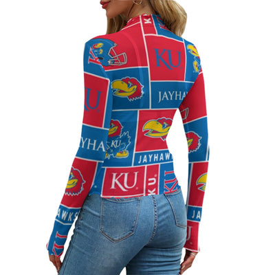 Kansas Jayhawks Women's Mesh T-shirt varsity sportswear product image 2.0