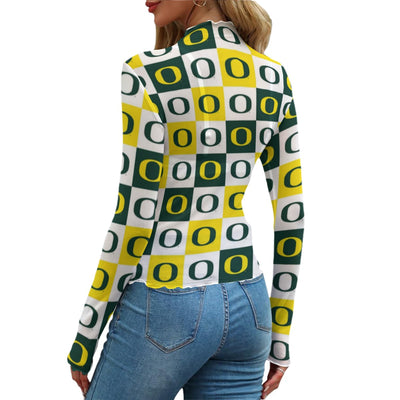 Oregon Ducks Women's Mesh T-shirt - Big Ten football apparel varsity sportswear product image 2.0