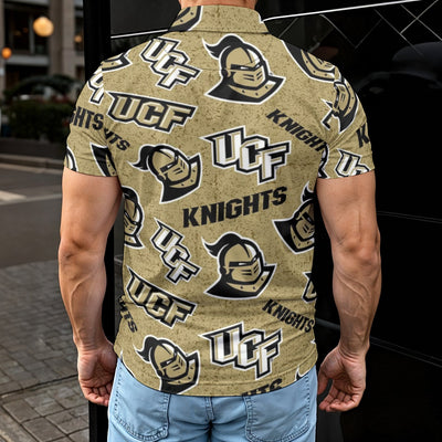 Central Florida - Knights Men's Polo Shirt White varsity game day apparel