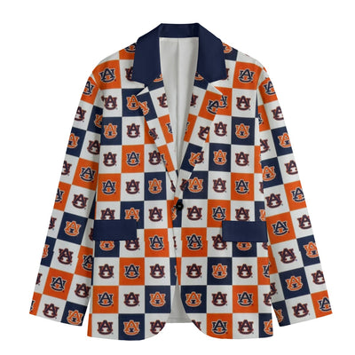 Auburn Football Suit Blazer – Premium College Game Day Jacket – fan gear, casual fan outfit, image 1.0