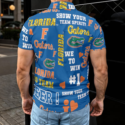 Florida Gators Men's Polo Shirt - college football fan apparel sportswear product image 2.0