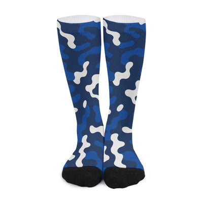 White Smoke Indianapolis Colts Camo Long Socks