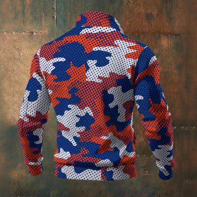Florida - Gators Camo Men's Thick Knit Fleece Jacket - college football fan apparel sportswear product image 2.0