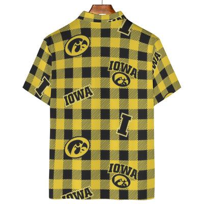 Iowa Hawkeyes Polo Shirt | 180GSM - Big Ten football apparel varsity sportswear product image 2.0