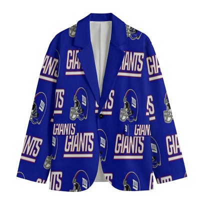 New York Football Blazer Blue Game Day Jacket
