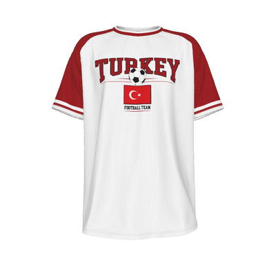 Turkey Soccer Fan T-Shirt – Vintage Turkey Football Shirt Turkish National Team Style | Retro Turkish Football Tee – game day outfit, casual fan outfit, image 1.0