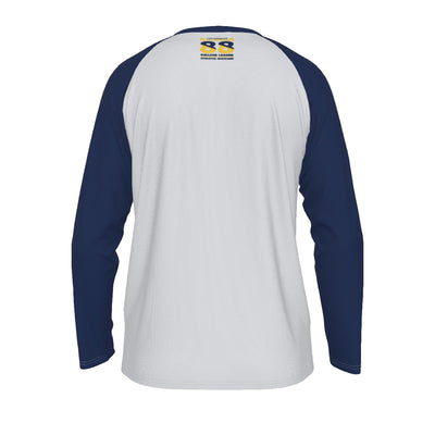 Light Gray Los Angeles California 88 Long Sleeve T-shirt With Raglan Sleeve