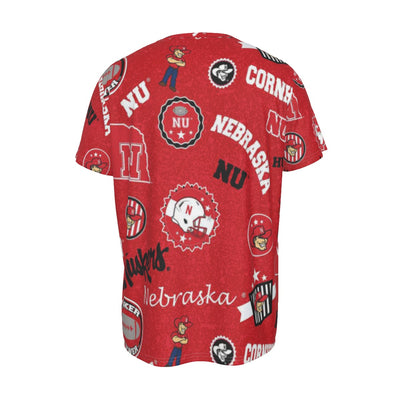 Nebraska Lincoln Cornhuskers Short Sleeve T-Shirt - Big Ten football apparel varsity sportswear product image 2.0