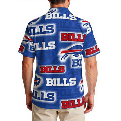 Buffalo Bills Men's Hawaiian Shirt