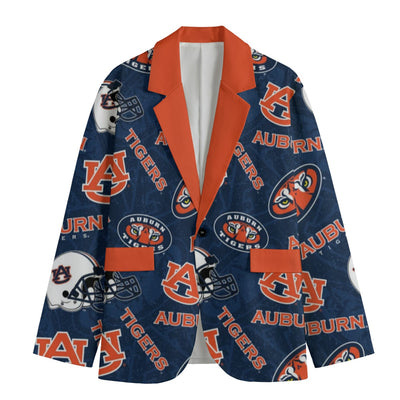 Auburn Football Suit Blazer – Premium College Game Day Jacket – breathable comfort wear, casual fan outfit, image 1.0