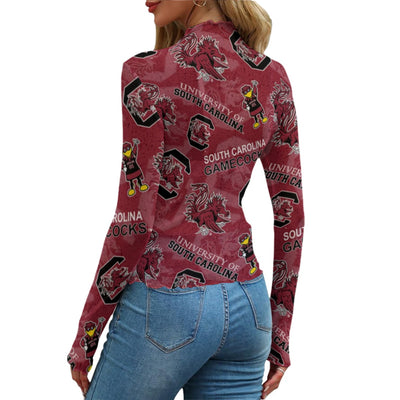 South Carolina Gamecocks Women's Mesh T-shirt - college football fan gear varsity sportswear product image 2.0