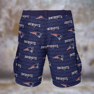 New England Patriots Men's Cargo Shorts