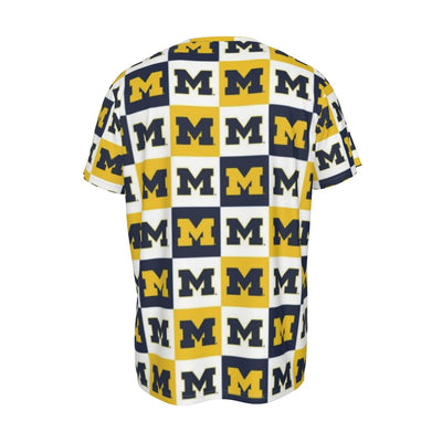 Michigan Wolverines Short Sleeve T-Shirt White varsity sports apparel