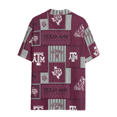 Texas A&M Aggies Hawaii Shirt | 120GSM - Aggies fan gear varsity sportswear product image 2.0