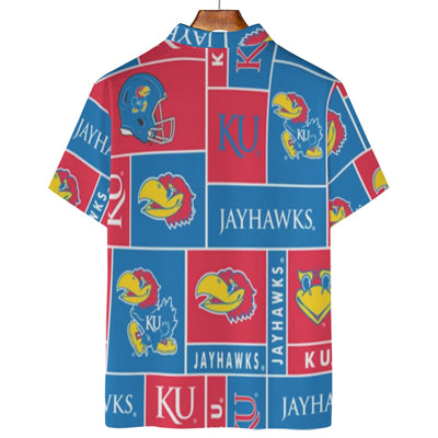 Kansas Jayhawks Polo Shirt | 180GSM varsity sportswear product image 2.0