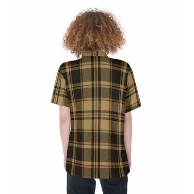 central florida knights tartan plaid black gold women tartan plaid game day shirt