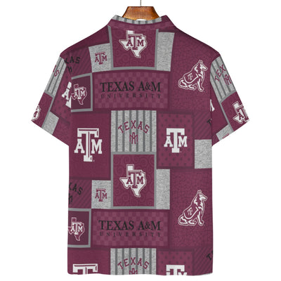 Texas A&M Aggies Polo Shirt | 180GSM - Aggies fan gear varsity sportswear product image 2.0