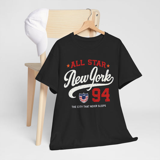New York All Star 94 T-Shirt — The City That Never Sleeps Graphic Tee