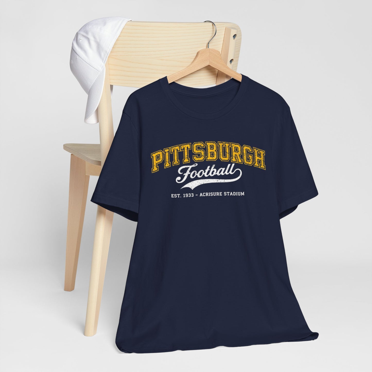 Pittsburgh Football Tee — Vintage Collegiate Crewneck