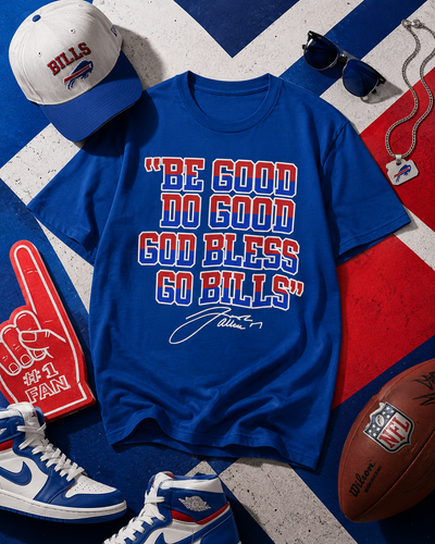 Buffalo Be Good Do Good God Bless Go Bills T-Shirt