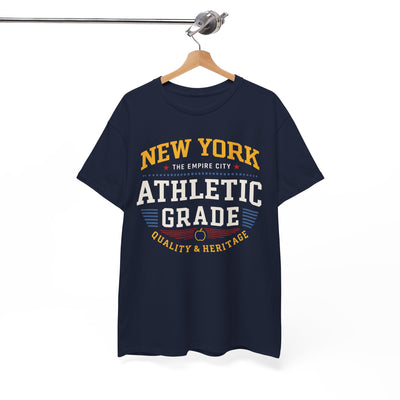 New York Athletic Grade T-Shirt — Vintage Collegiate Gym Tee – lightweight game day shirt, breathable comfort wear, image 1.0