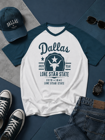 Dallas Lone Star State T-Shirt – Texas City Sports Streetwear Tee