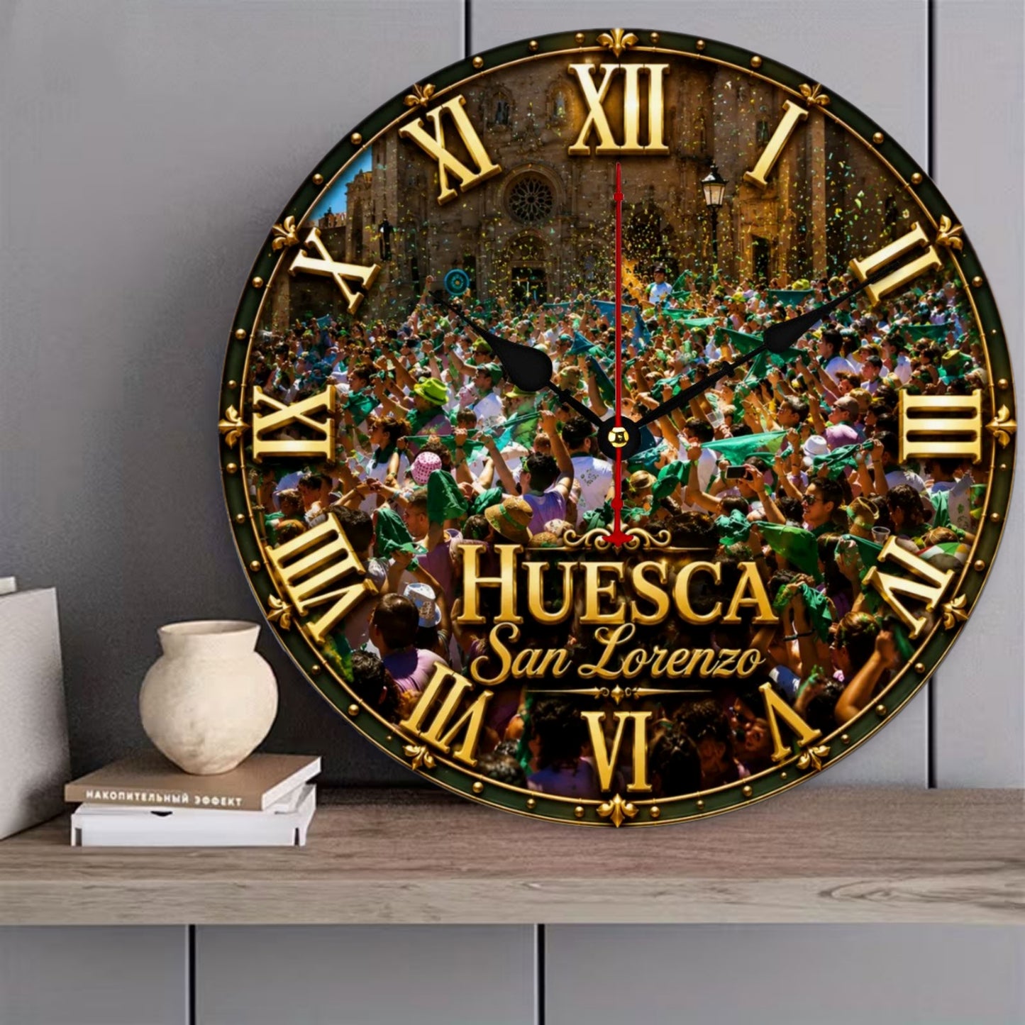 Reloj de Pared Fiestas de San Lorenzo de Huesca