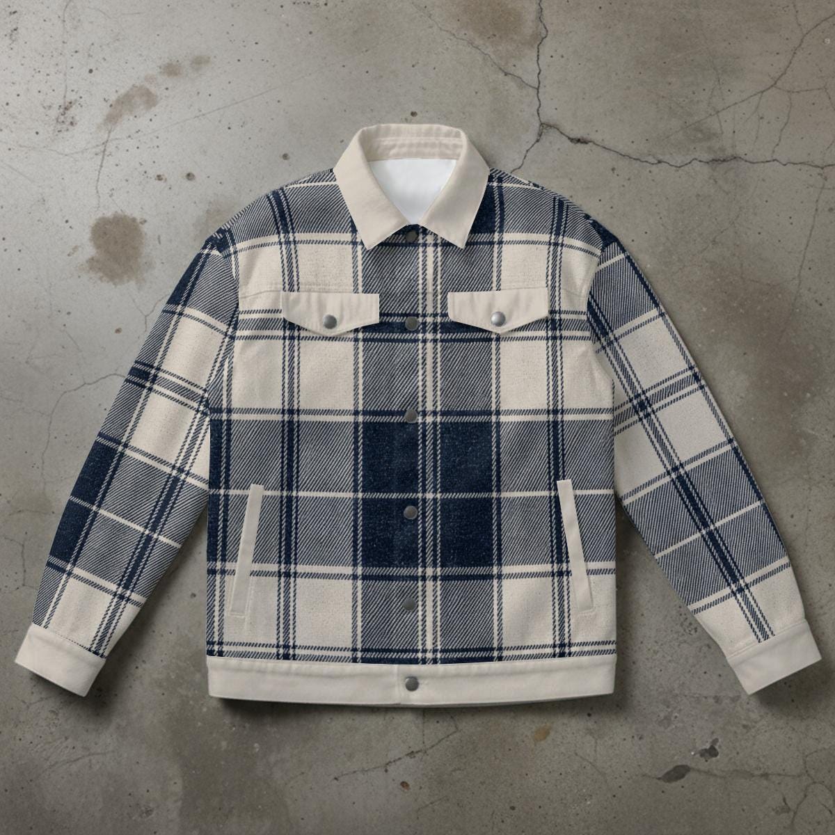 Yellowstone Plaid Shacket: Vintage National Park Flannel Jacket – Rustic Cabin Style