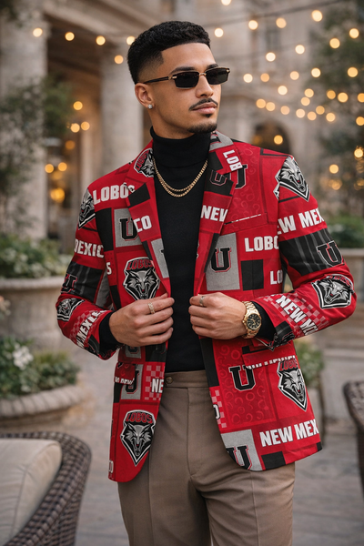 New Mexico Lobos Blazer – Bold Red Game Day Style