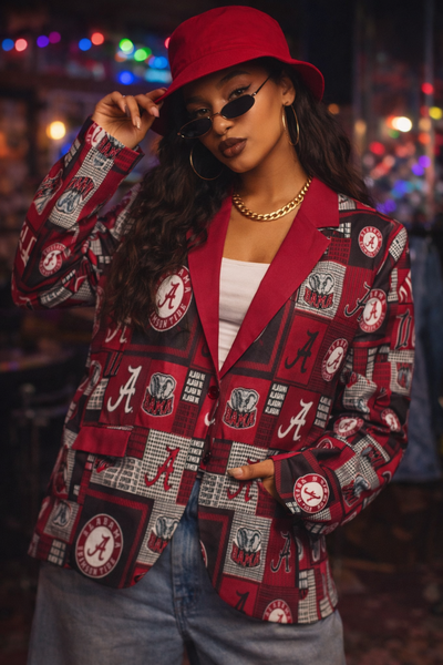 Alabama Crimson Tide Game Day Blazer – Ultimate Game Day Streetwear