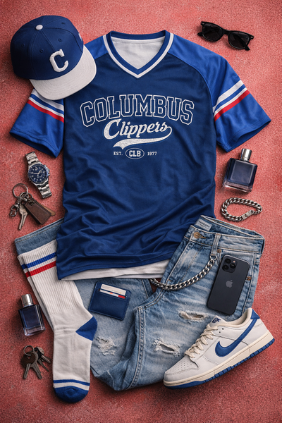 Columbus Clipper Shirt The Retro Baseball Style Graphic Tee You Will Want to Wear Everywhere