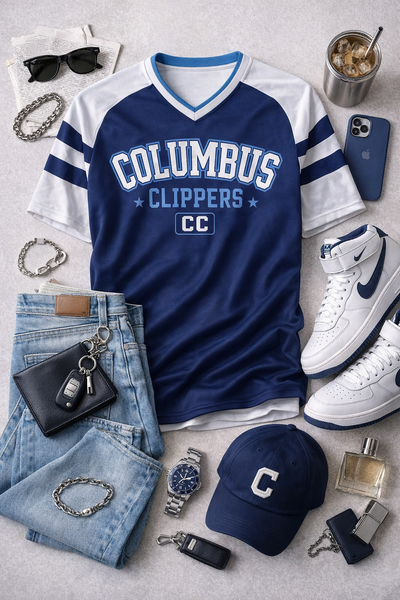 Columbus Clippers Shirt Outfit Ideas: How to Style a Vintage Baseball Jersey for Everyday Streetwear