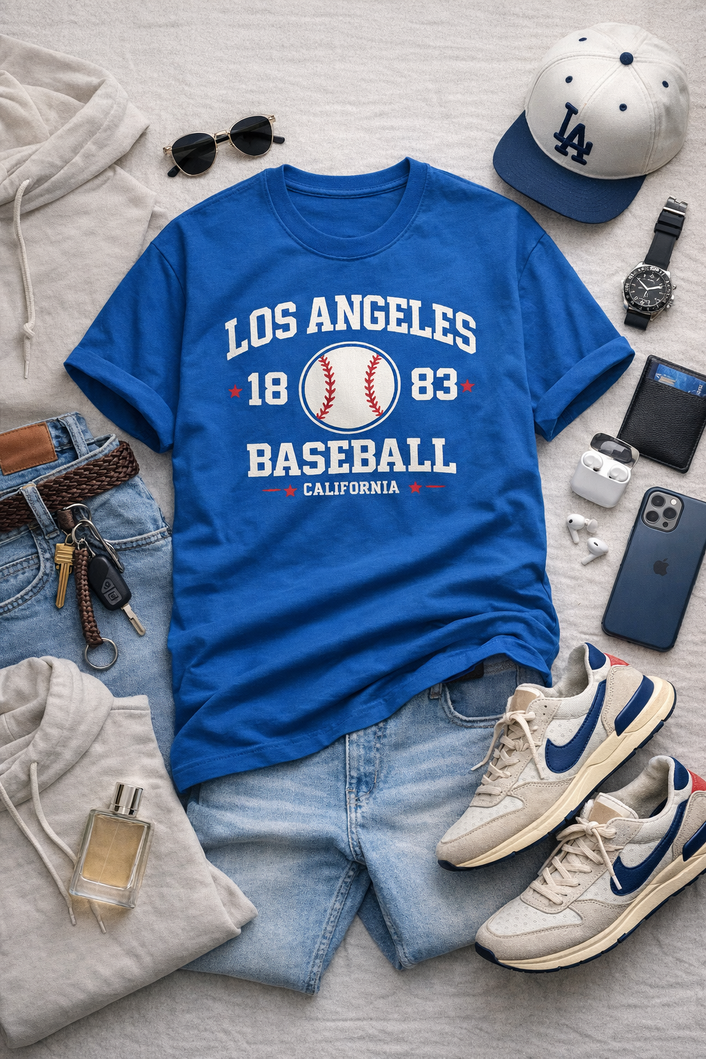 Los Angeles Baseball Shirt Style Guide: The Casual Graphic Tee Everyone Wants Right Now