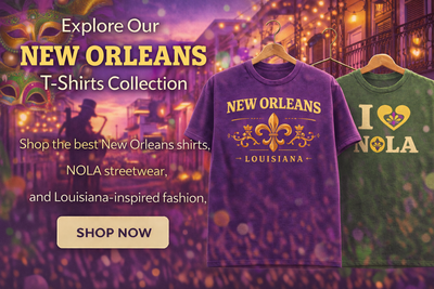 Best New Orleans T Shirts – NOLA Graphic Tees Louisiana Streetwear