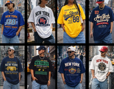 New York Vintage T-Shirts – 23 Iconic NYC Streetwear Designs Inspired by 90s Urban Culture