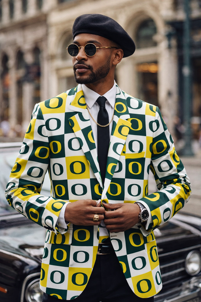Oregon Ducks Green and Yellow Blazer Outfit – The Ultimate College Streetwear Statement