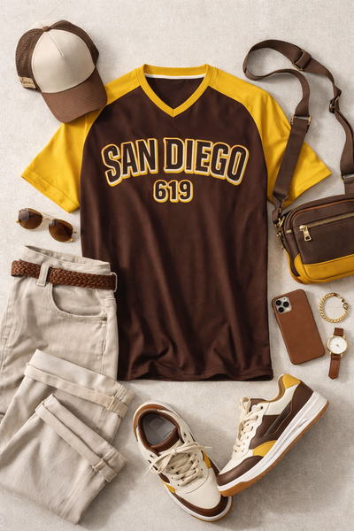 How to Style a San Diego Baseball Shirt for a Trendy Game Day Streetwear Look