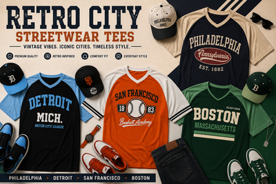 Retro City Streetwear Tees Dominating 2026 Fashion Trends