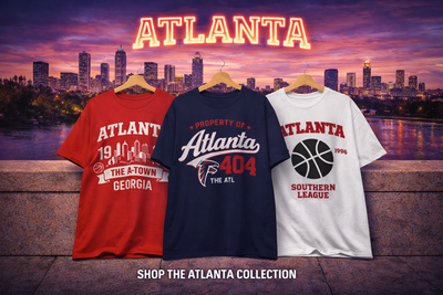 Atlanta T Shirts – Vintage 90s Streetwear and Varsity Style Tees