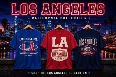 Los Angeles Streetwear T-Shirts – Urban City and Athletic Style Collection
