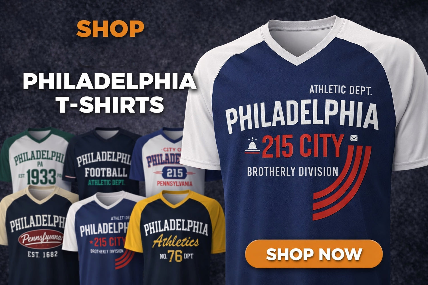 Philadelphia Varsity Sports T-Shirts – Athletic and Streetwear Graphic Tees