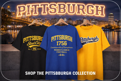 Pittsburgh T-Shirt Collection – Vintage City Graphic Tees and Retro Streetwear