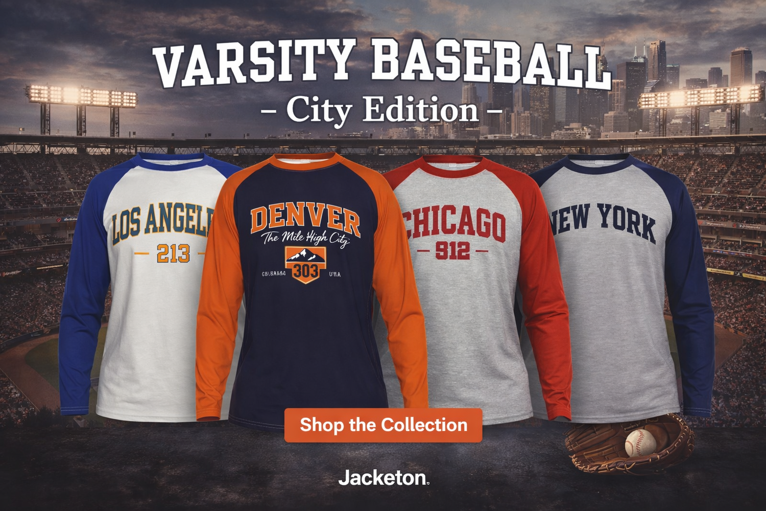 Varsity Baseball Long Sleeve – City Edition